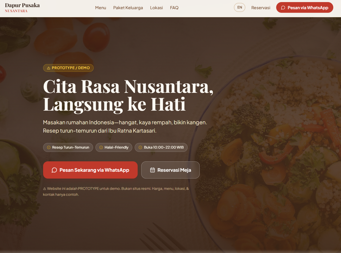 Pembuatan Website Khusus